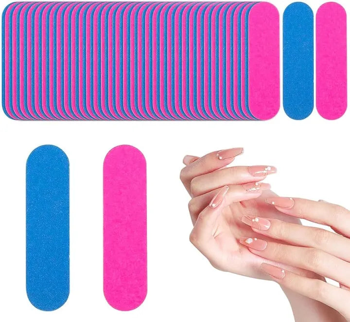 TN24 - Pack of 2 Double-Sided Mini Manicure Nail File