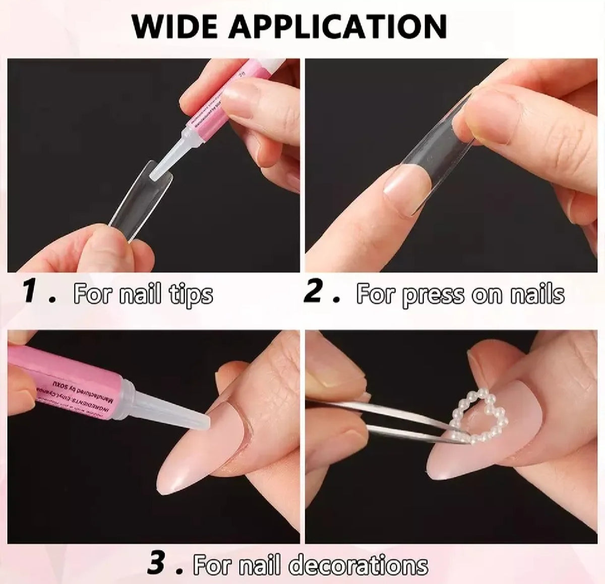 Nail Glue 2g – Strong Adhesive for Press-On & Artificial Nails
