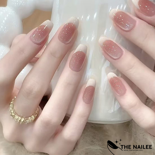 TN32 - 24 Pcs Cat Eye Press-On Nails ✨