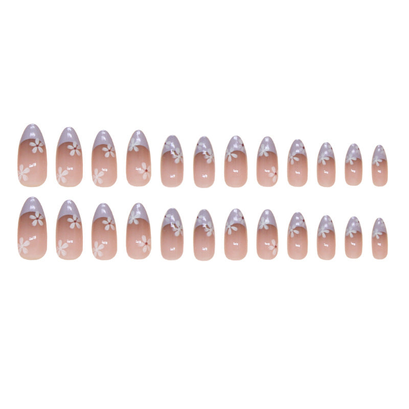 TN37 - Bloom Milky Almond Press-On Nails | 24 Pcs
