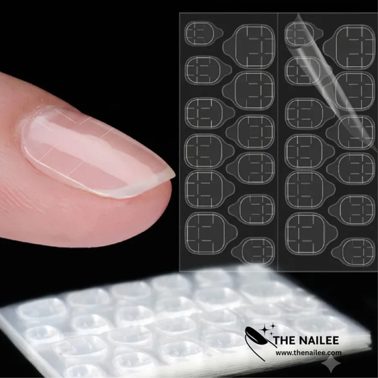 TN26 - 24 Pcs   1 Sheet Double-Side Nail Adhesive Tabs