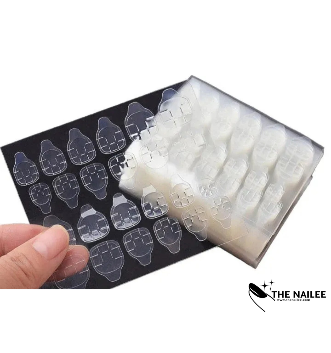 TN26 - 24 Pcs   1 Sheet Double-Side Nail Adhesive Tabs